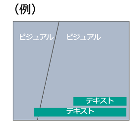 マレーシアのWEB広告のレイアウト